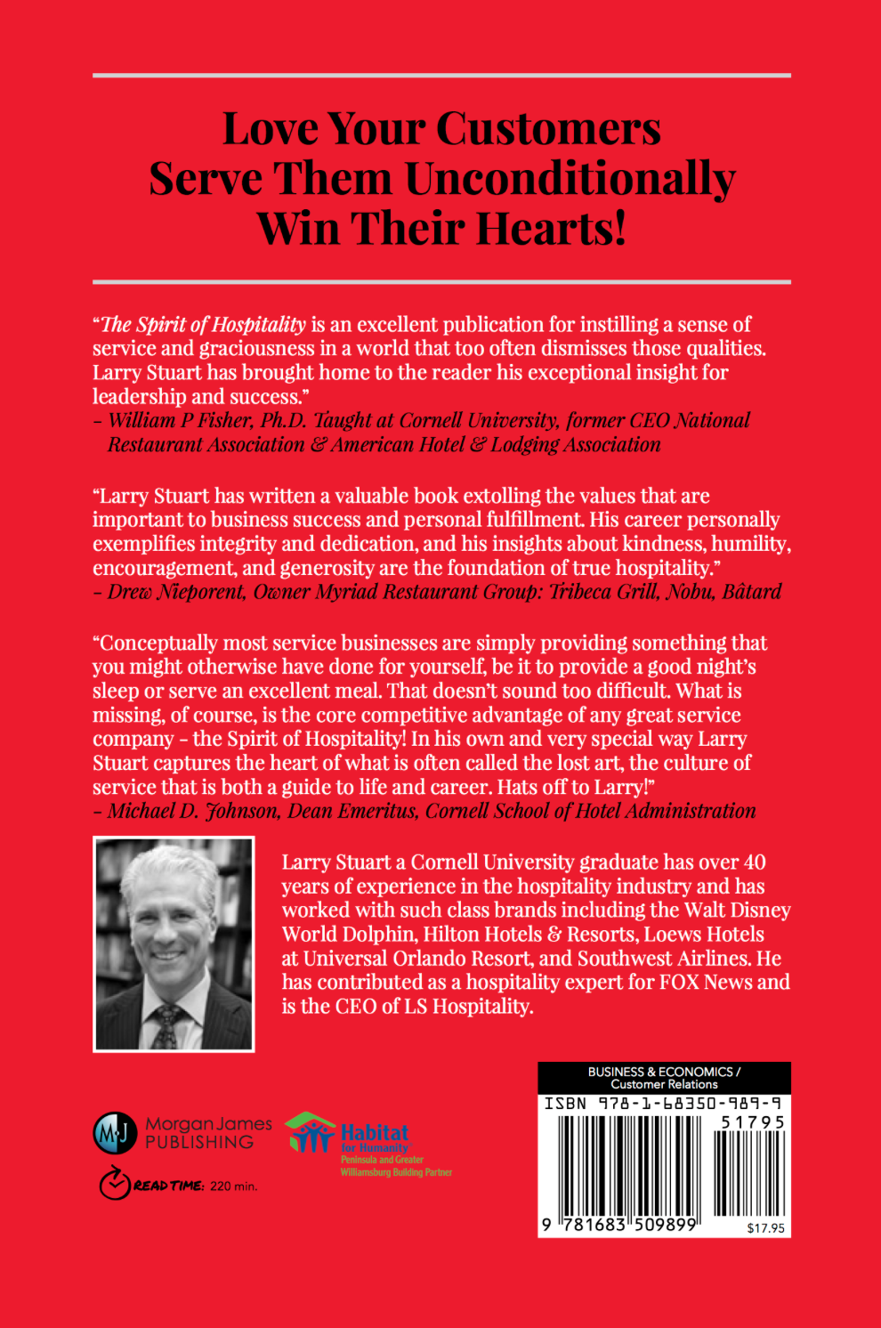 The Spirit of Hospitality - Back Cover